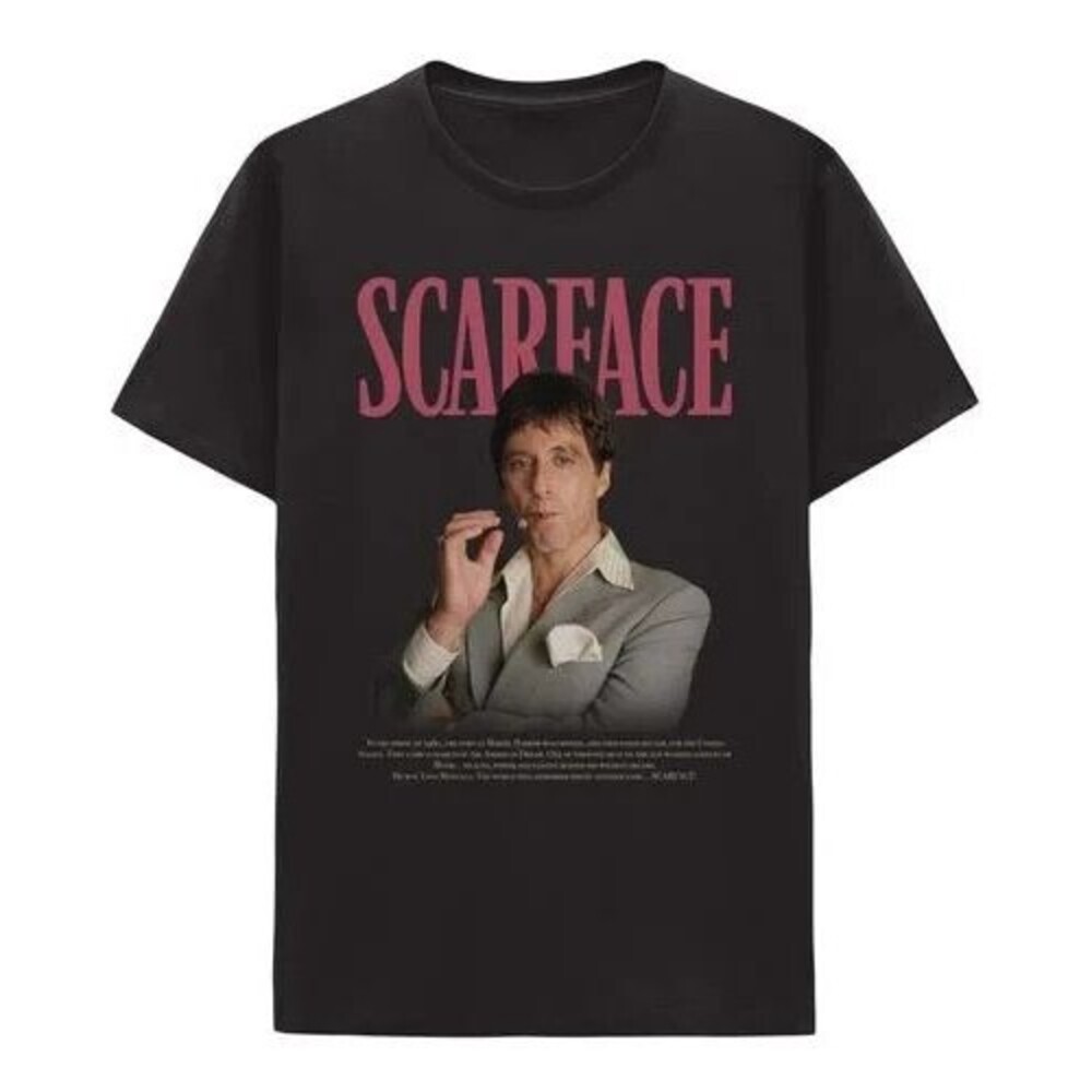 Hybrid Men's Scarface Short Sleeve T-shirt Black L